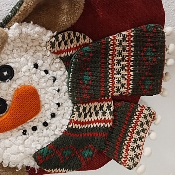 Snowman Christmas Stocking - Picture 2 of 13